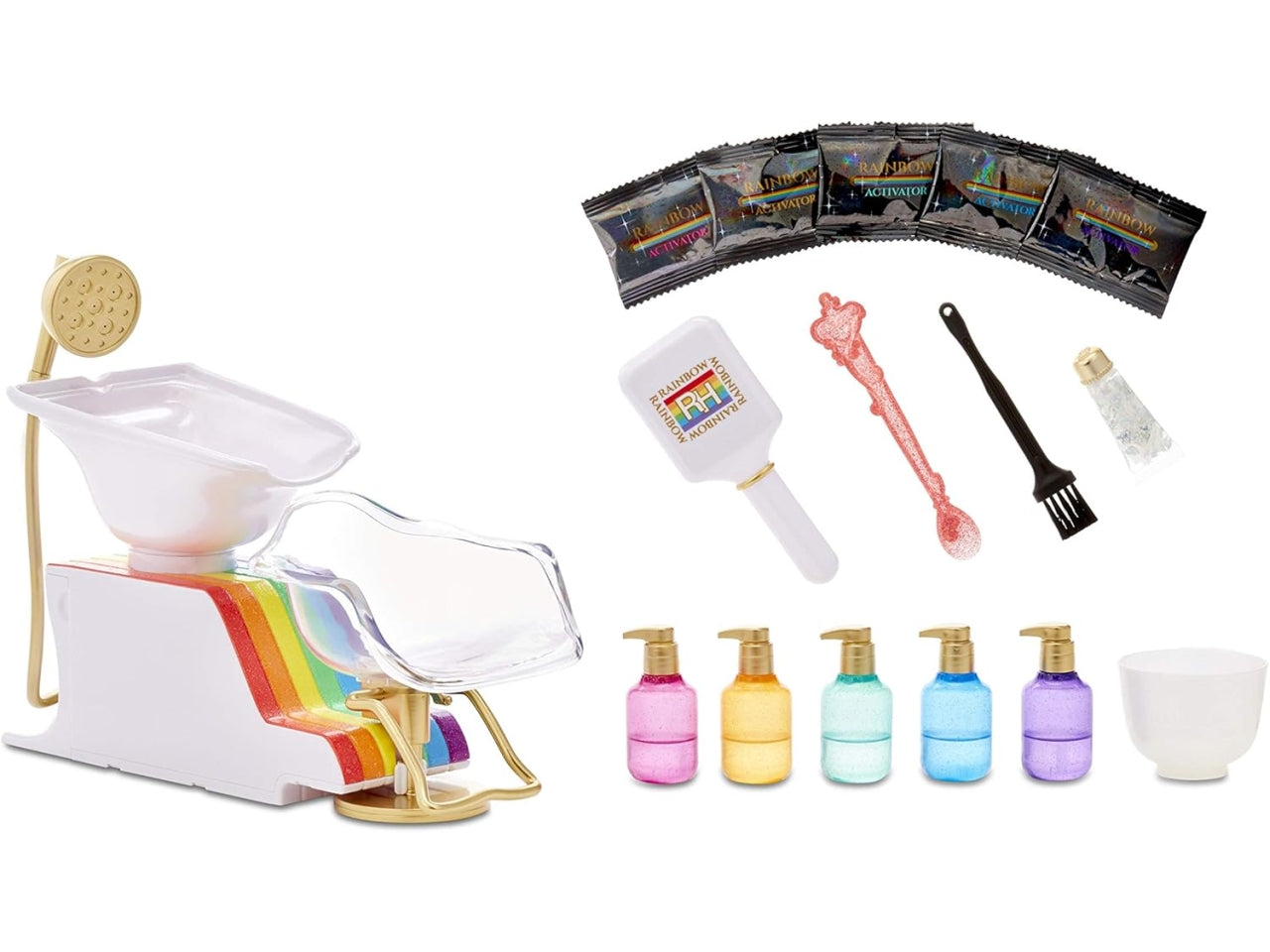 Rainbow high salone parucchiere con accessori