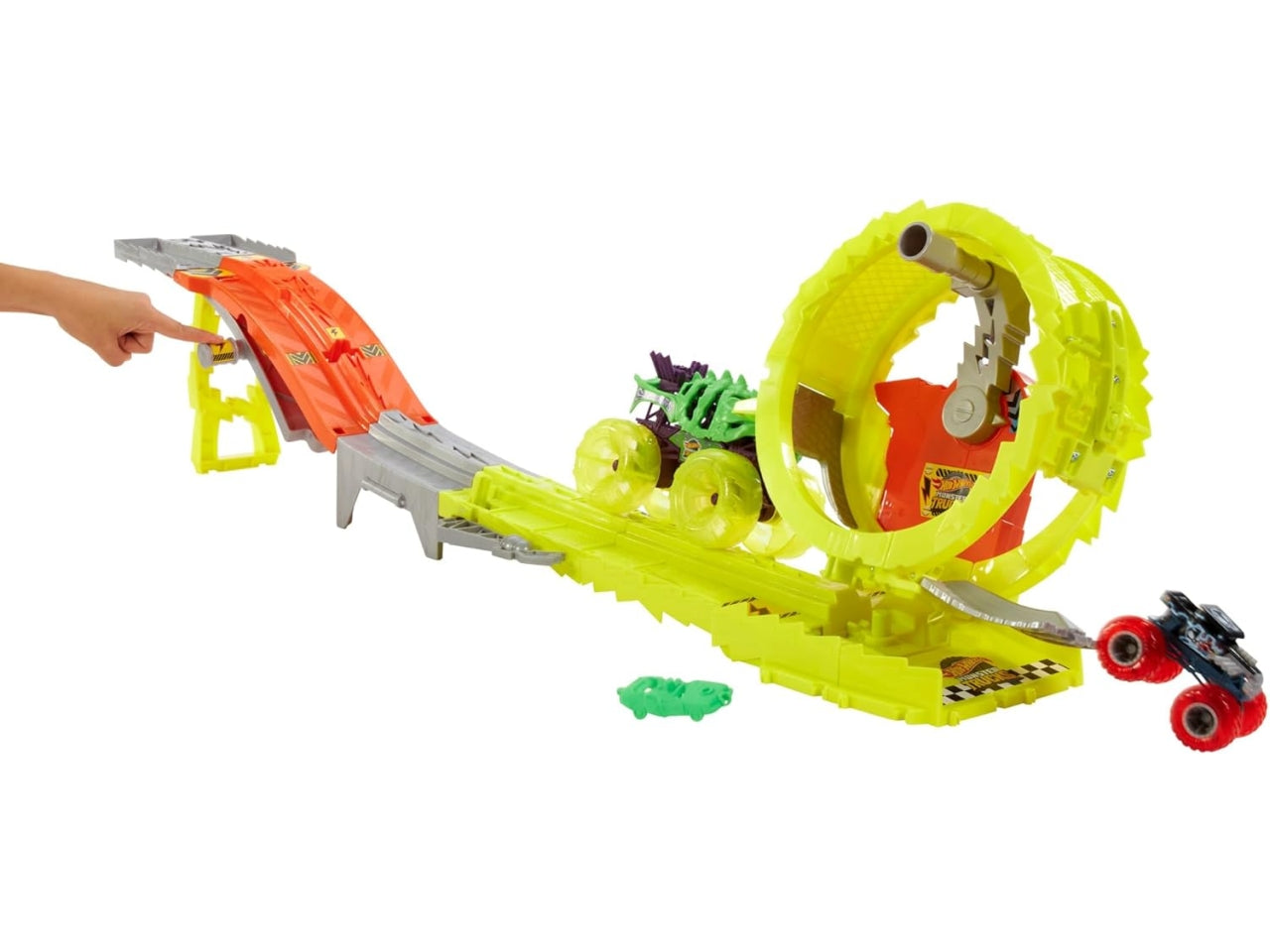 Hot wheels monster truck charge chase chal.