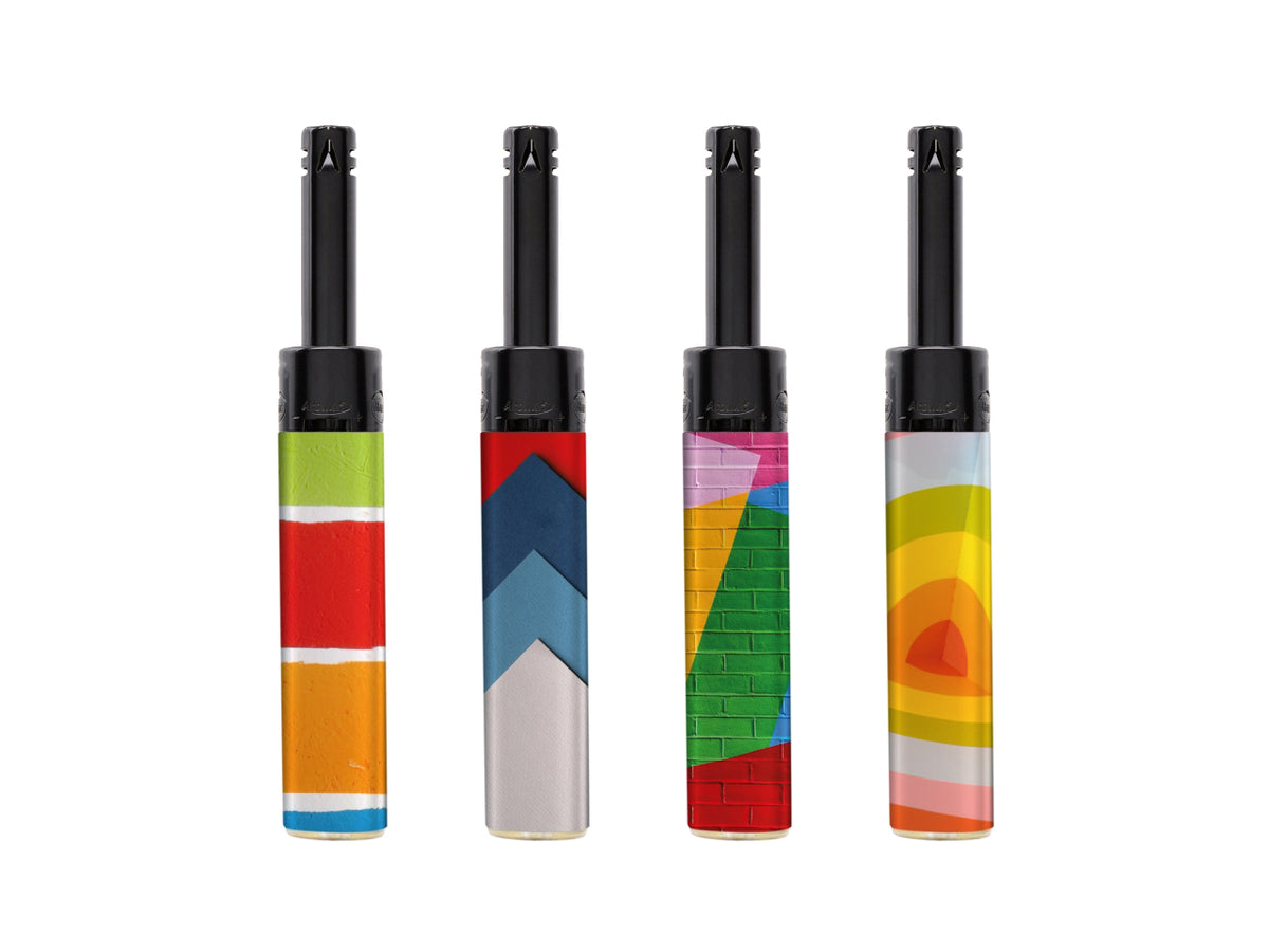 Mini Accendino atomico per barbecue Festival Softflame Ricaricabile Colorato