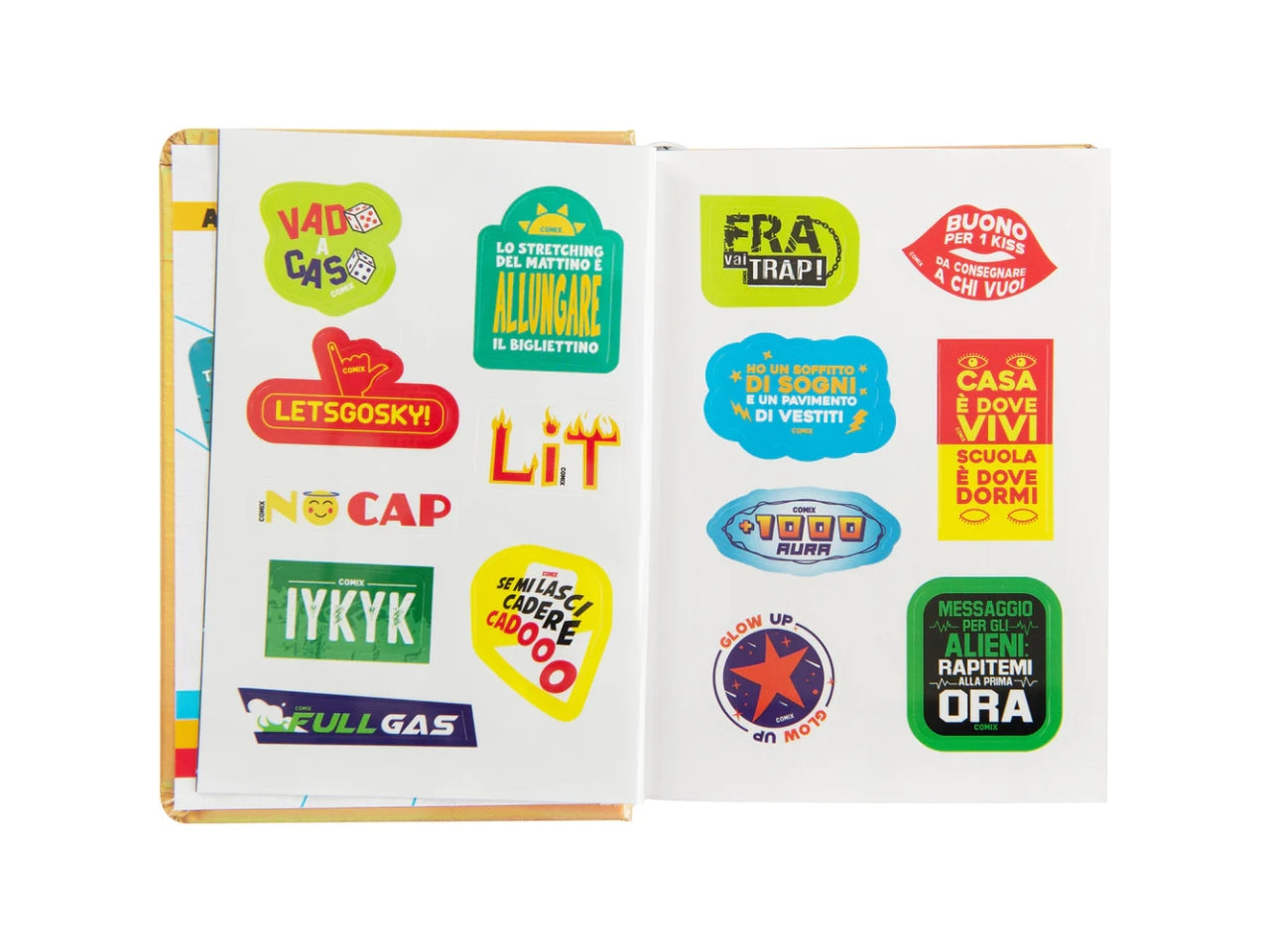 Agenda comix 2025/26 16m standard gold