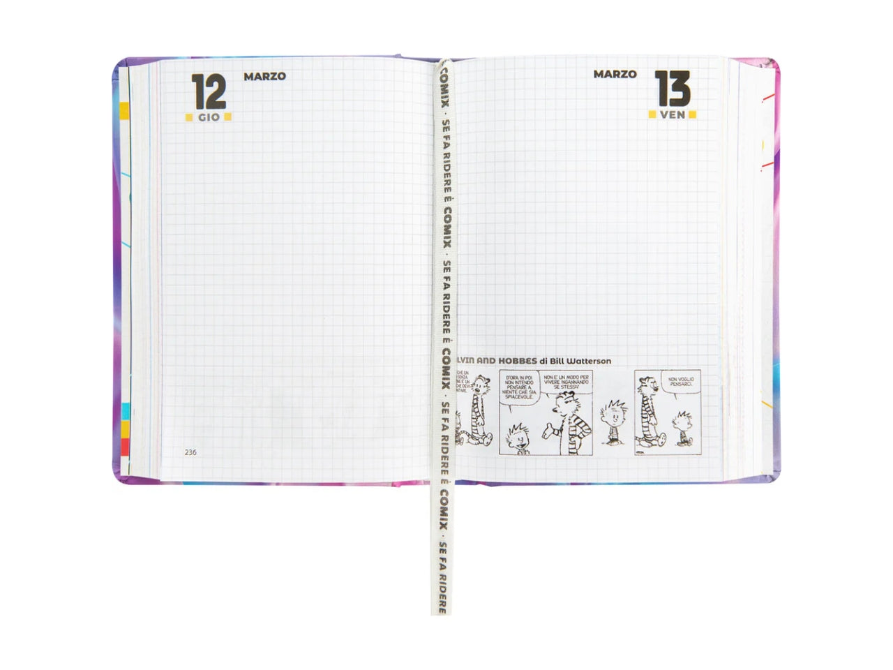 Agenda comix 2025/26 16m standard silky wave