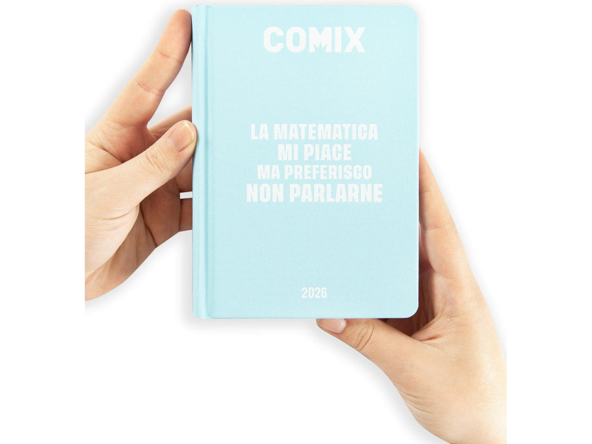 Agenda comix mini 2025/2616 mesi azzurro