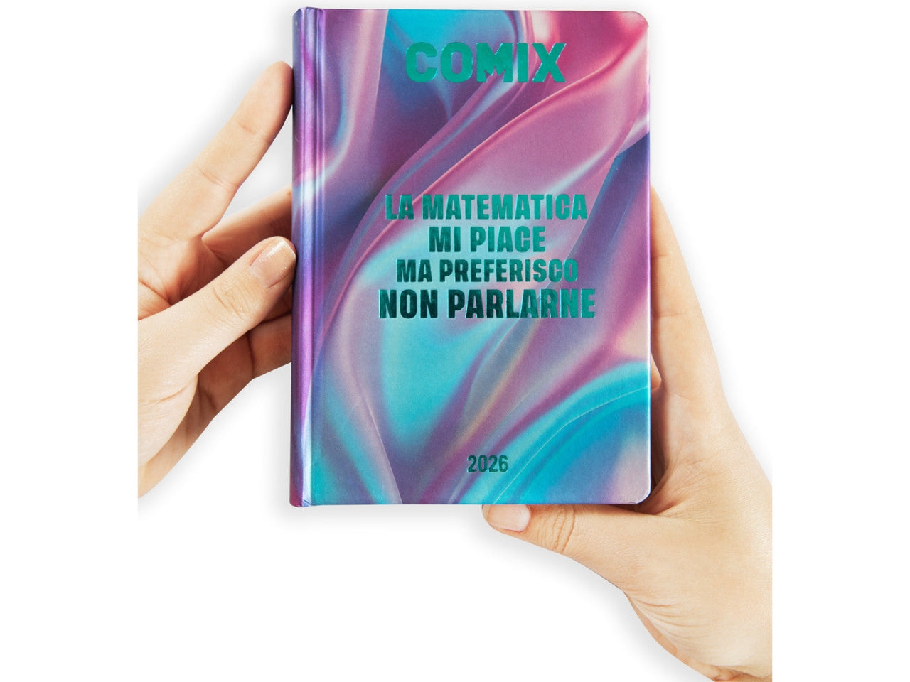 Agenda comix mini 2025/26 16 mesi silky wave