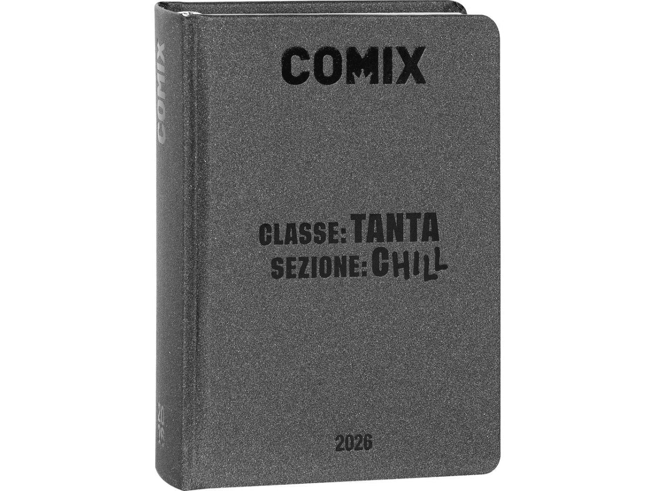 Agenda comix mignon 2025/26 16 mesi charcoal