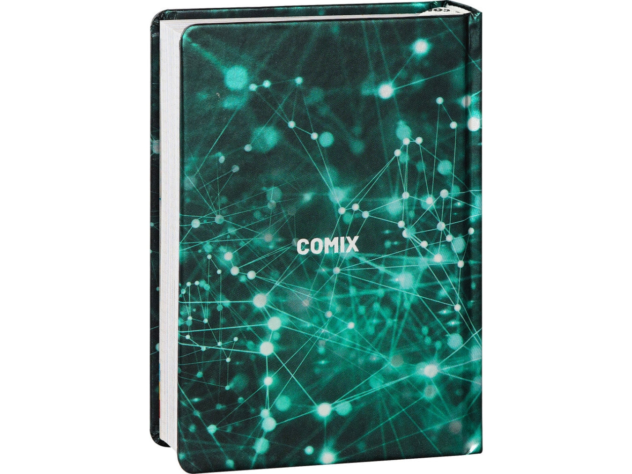 Agenda comix mignon2025/26 16 mesi electric green
