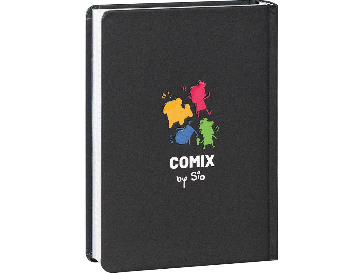 Agenda scomix medium 2025/26 16 mesi black