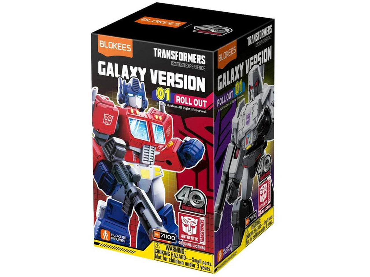 Blokees Figures - Transformers - Galaxy Version 01 - Roll Out