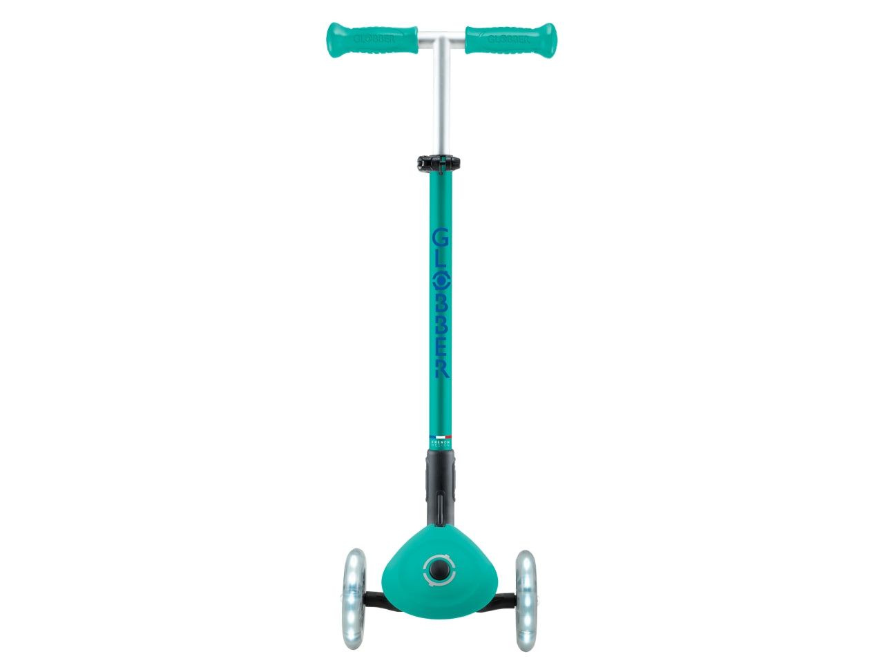 Globber - Primo Foldable Plus Light monopattino - Emerald Green-Navy Blue
