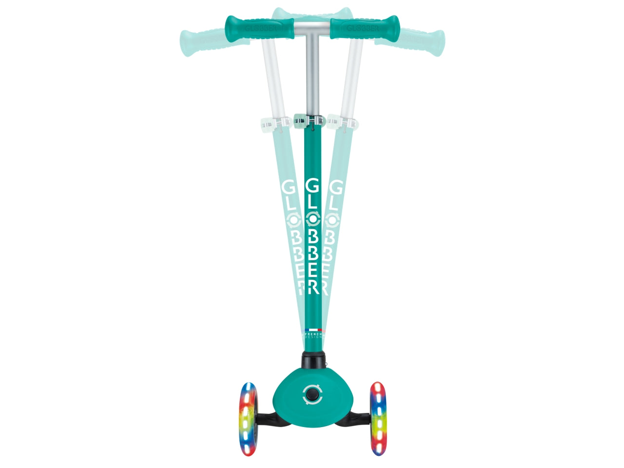 Globber - Primo Light - monopattino Emerald Green-Navy Blue