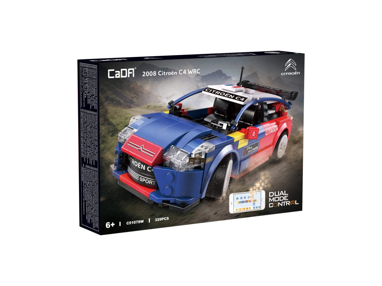 Cada - 2008 Citroen C4 WRC radiocomandata - 329 pezzi