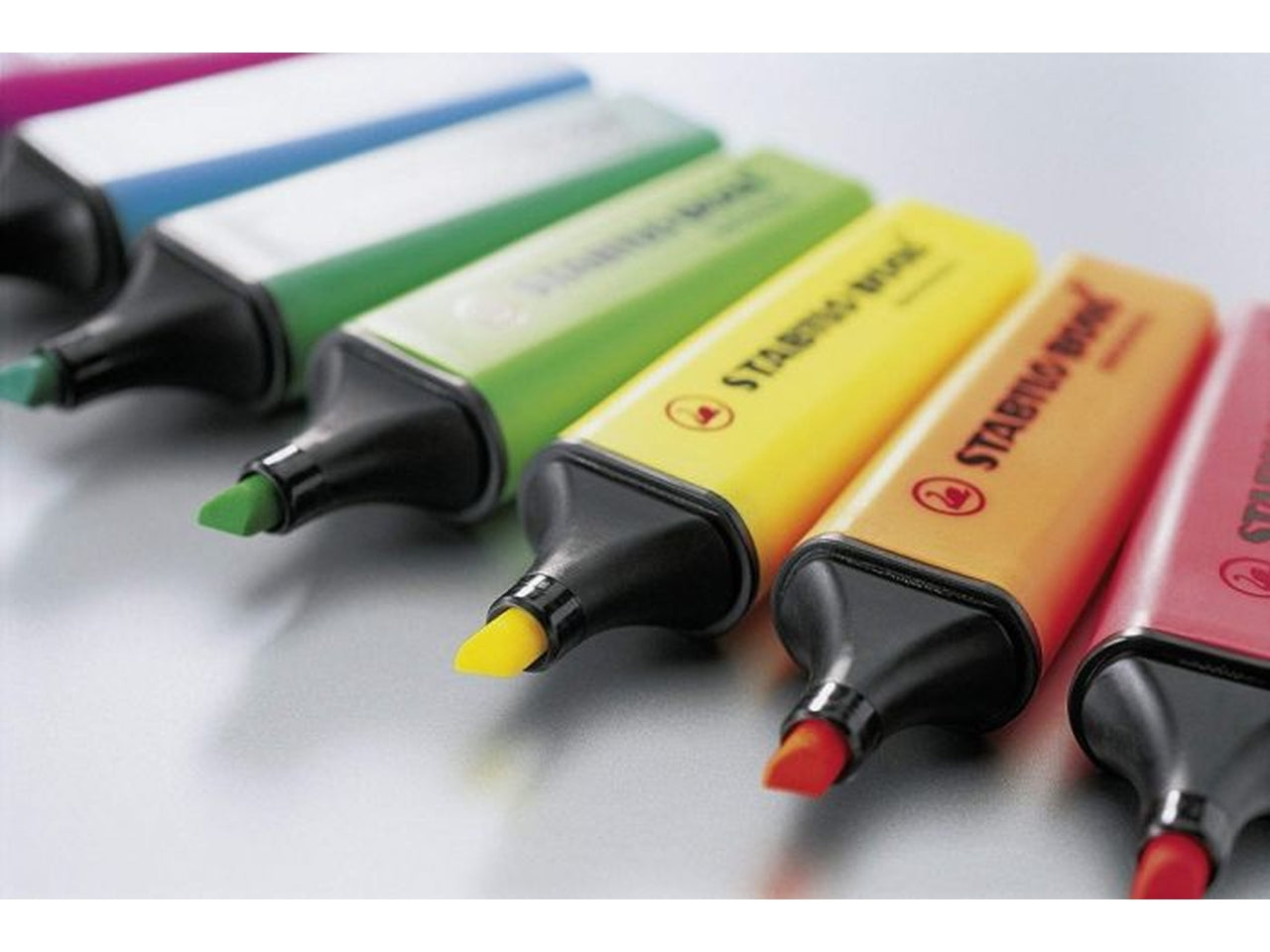 Evidenziatori stabilo boss colori misti confezione da 10 pezzi