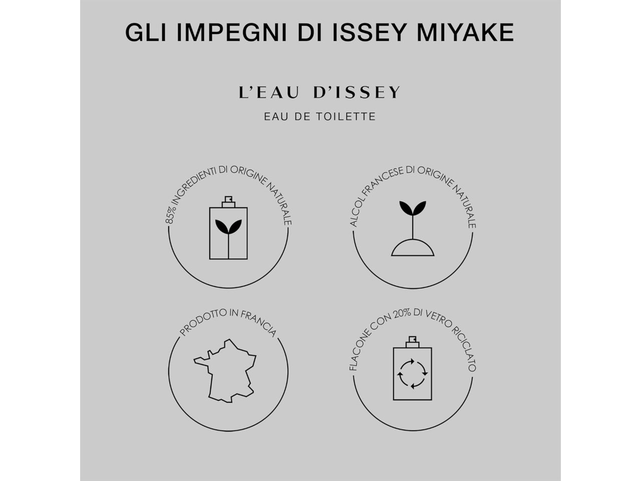 Profumo da donna Issei Miyake l'eau d'issey eau de toilette formato da 100ml $
