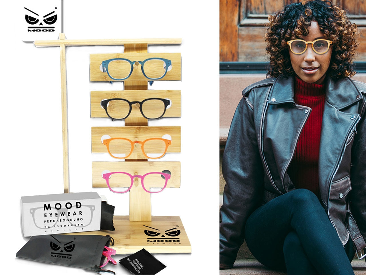 Occhiali da vicino new york mood eyewear diottria 1,5