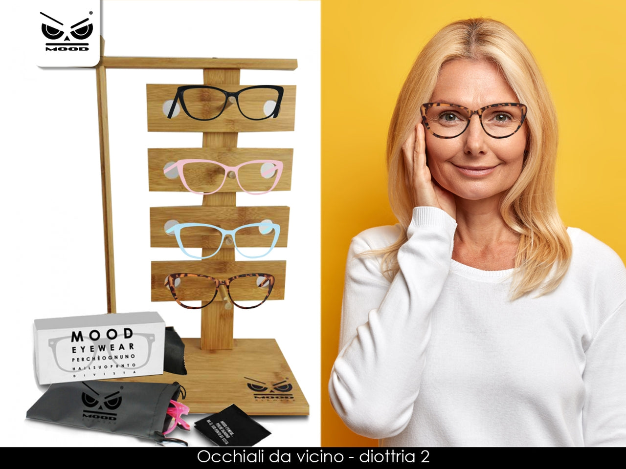 Occhiali da vicino malaga mood eyewear diottria 2