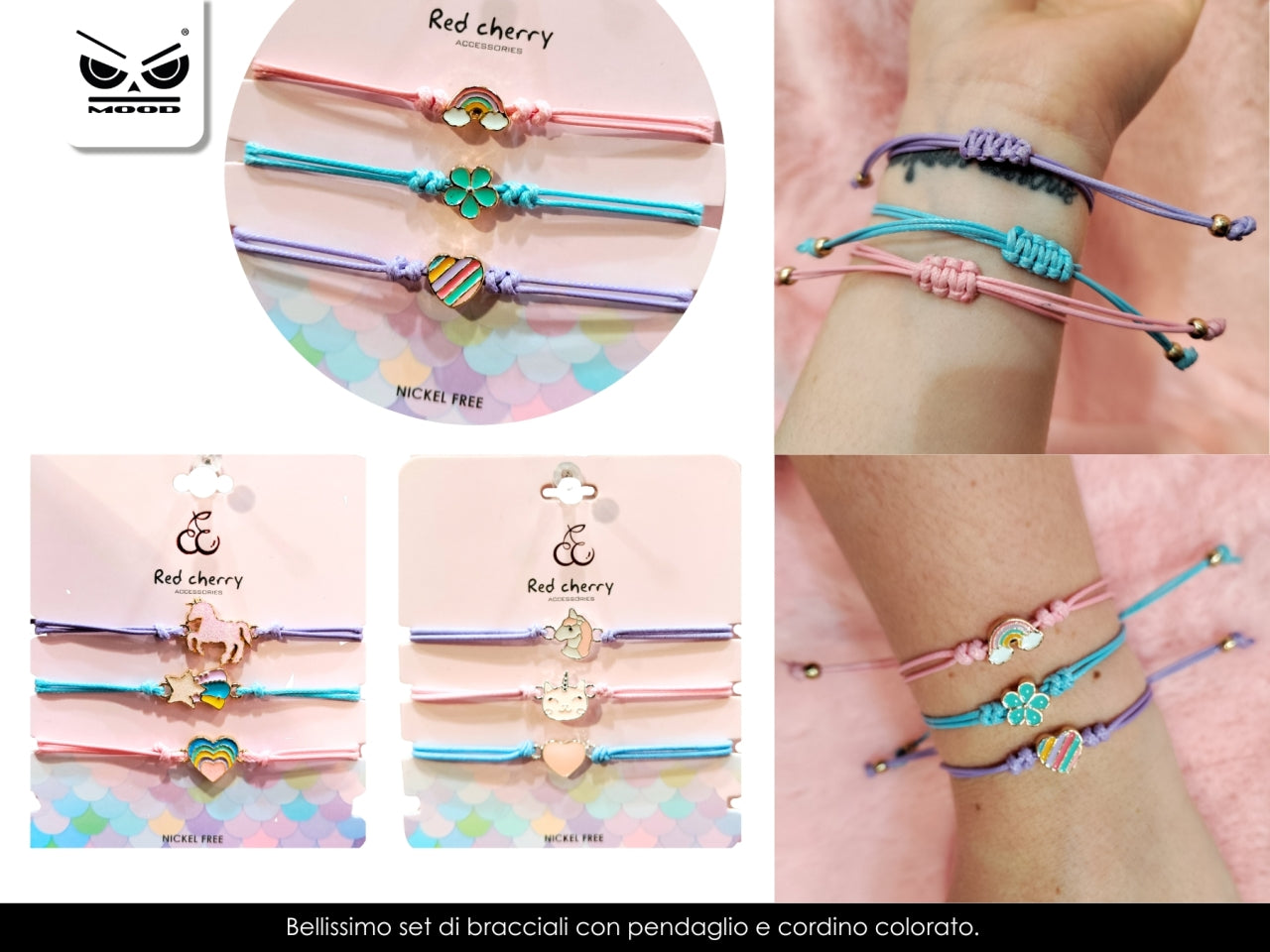 Accessori braccialetti set da 3 braccialetti