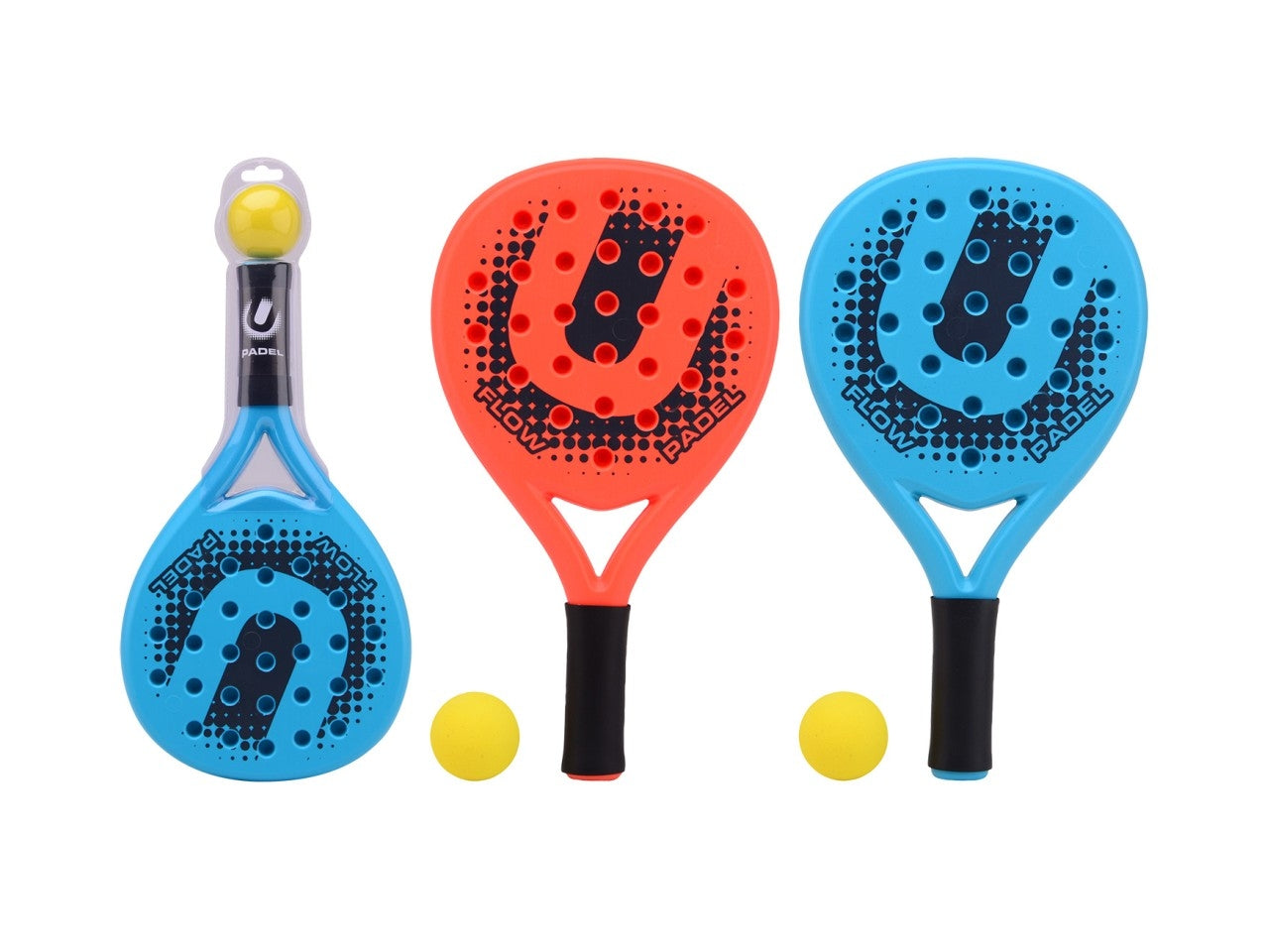 Racchetta per padel con pallina