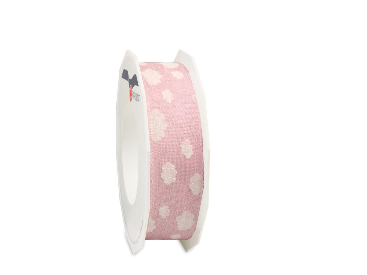 Nastro Wales 25mmx15mt di colore rosa polvere
