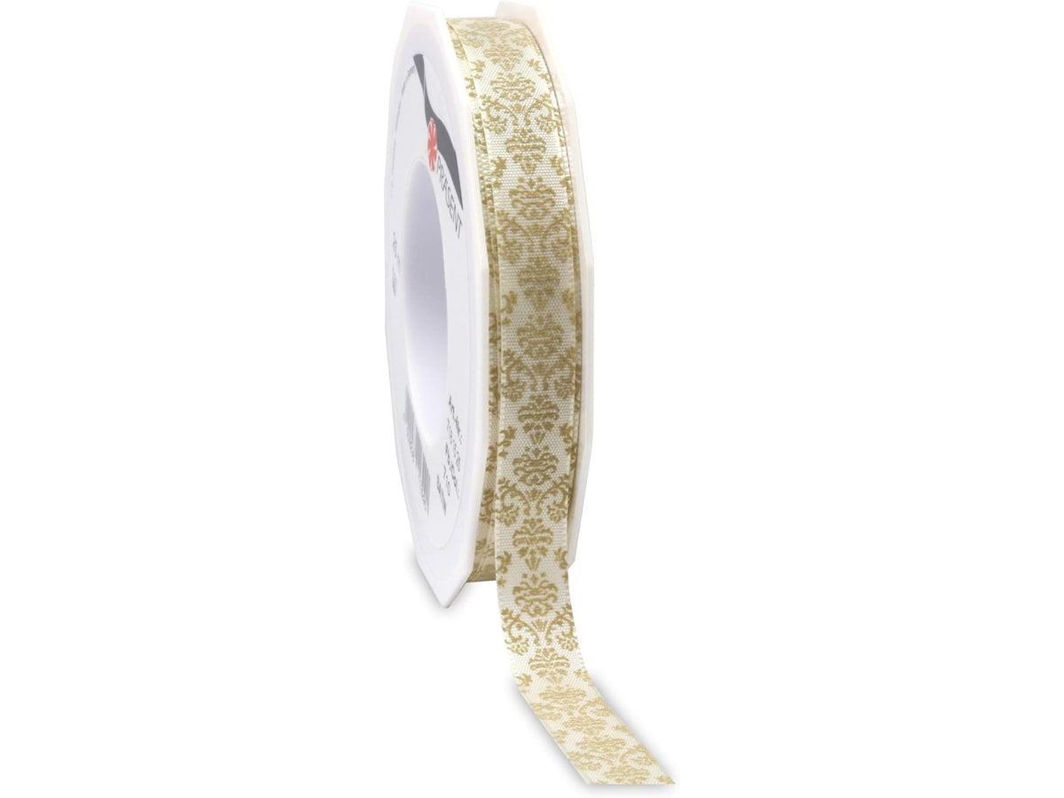 Nastro Bozen 15mmx20mt di colore crema