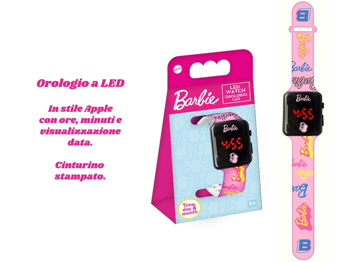 Barbie orologio led con schermo decorato