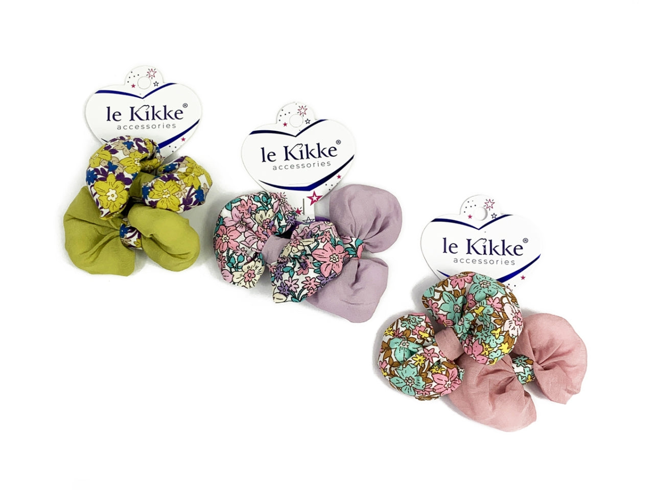 Elastico per capelli flower bow