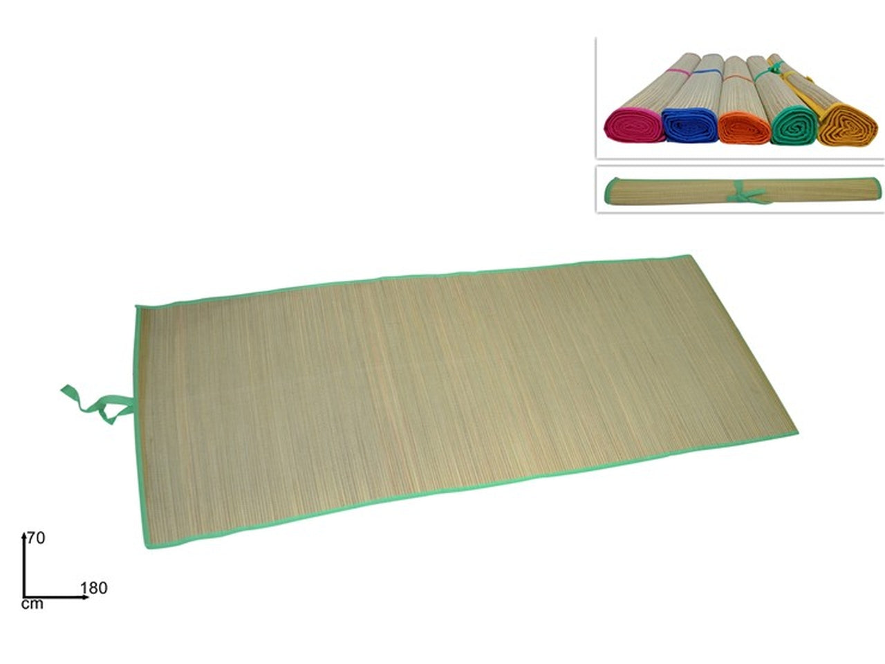 Stuoia eco 70x180cm 5 assortiti