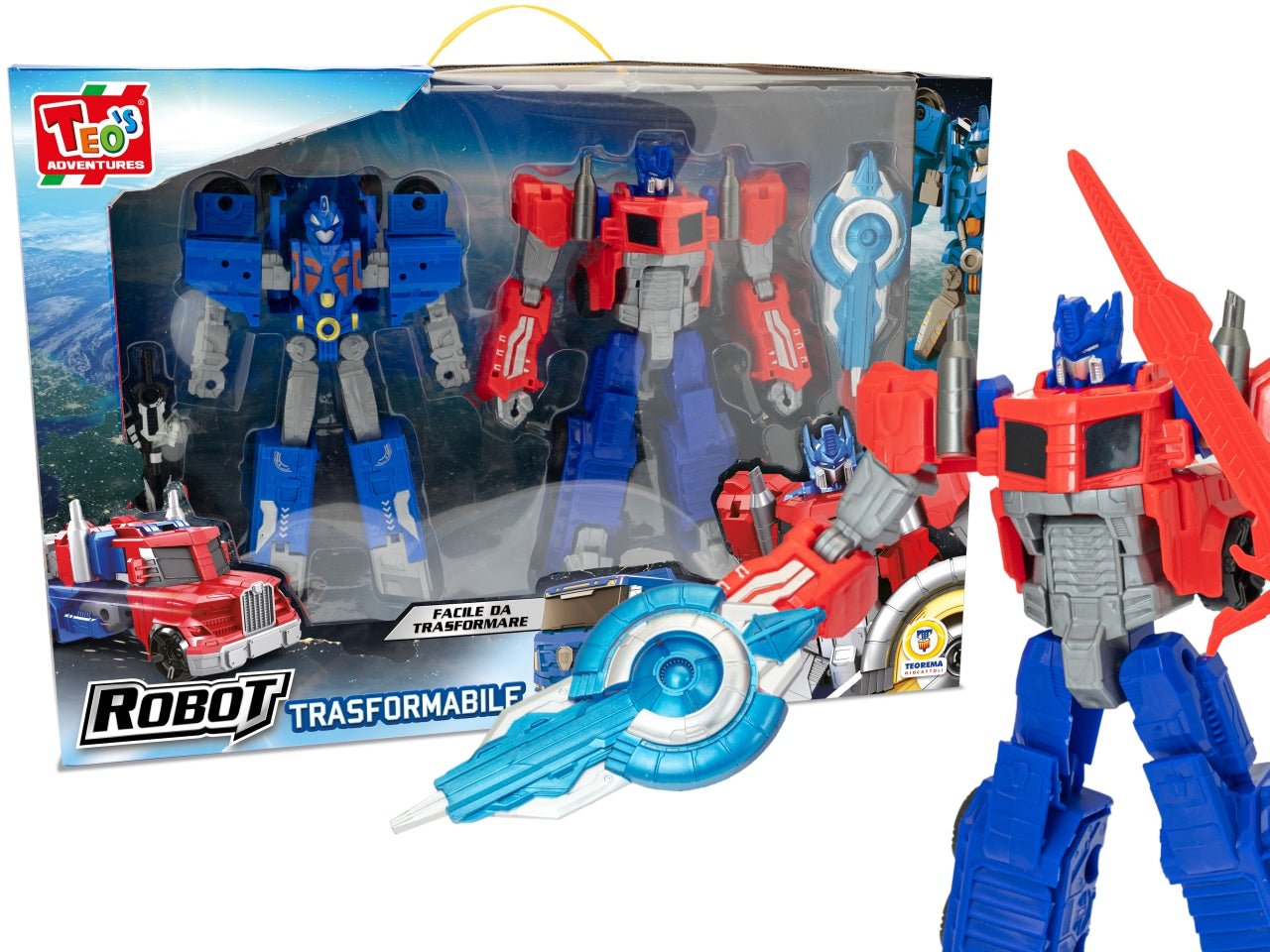 Teo's sfida robot transformabili