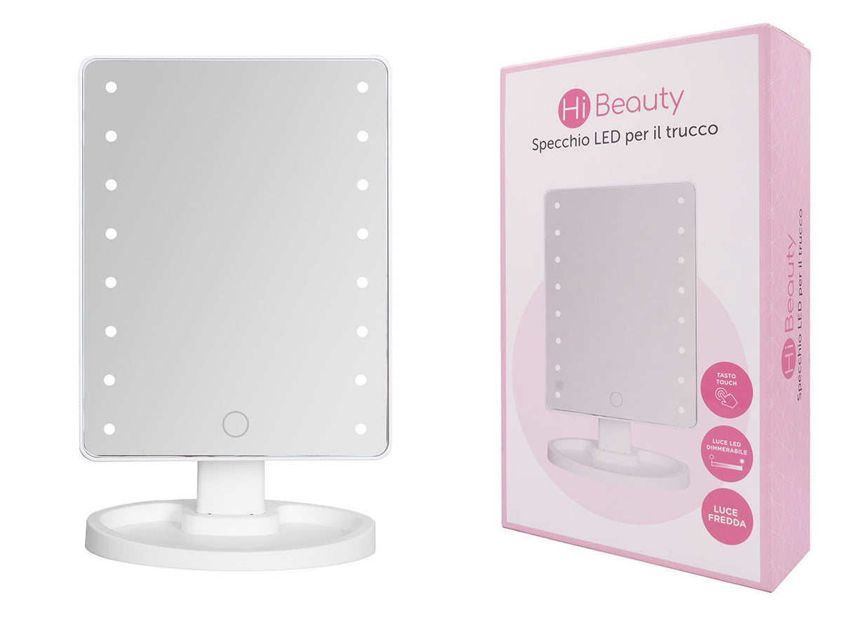 Specchio led rettangolare