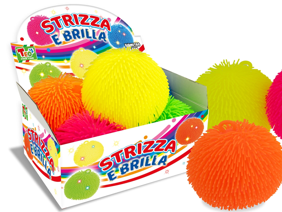 Teo's strizza e brilla palla 20cm con luce