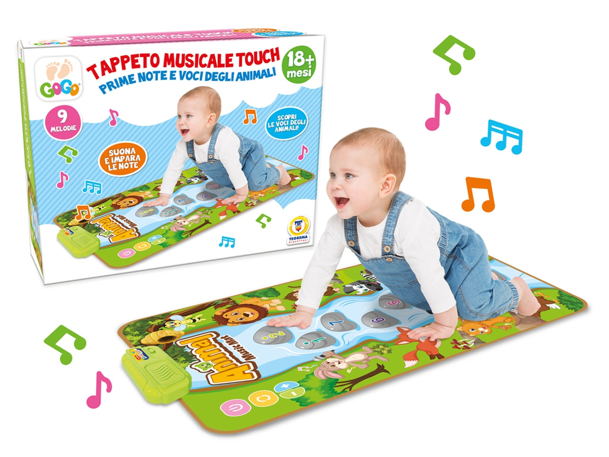 Gogo tappeto multifunzione animali