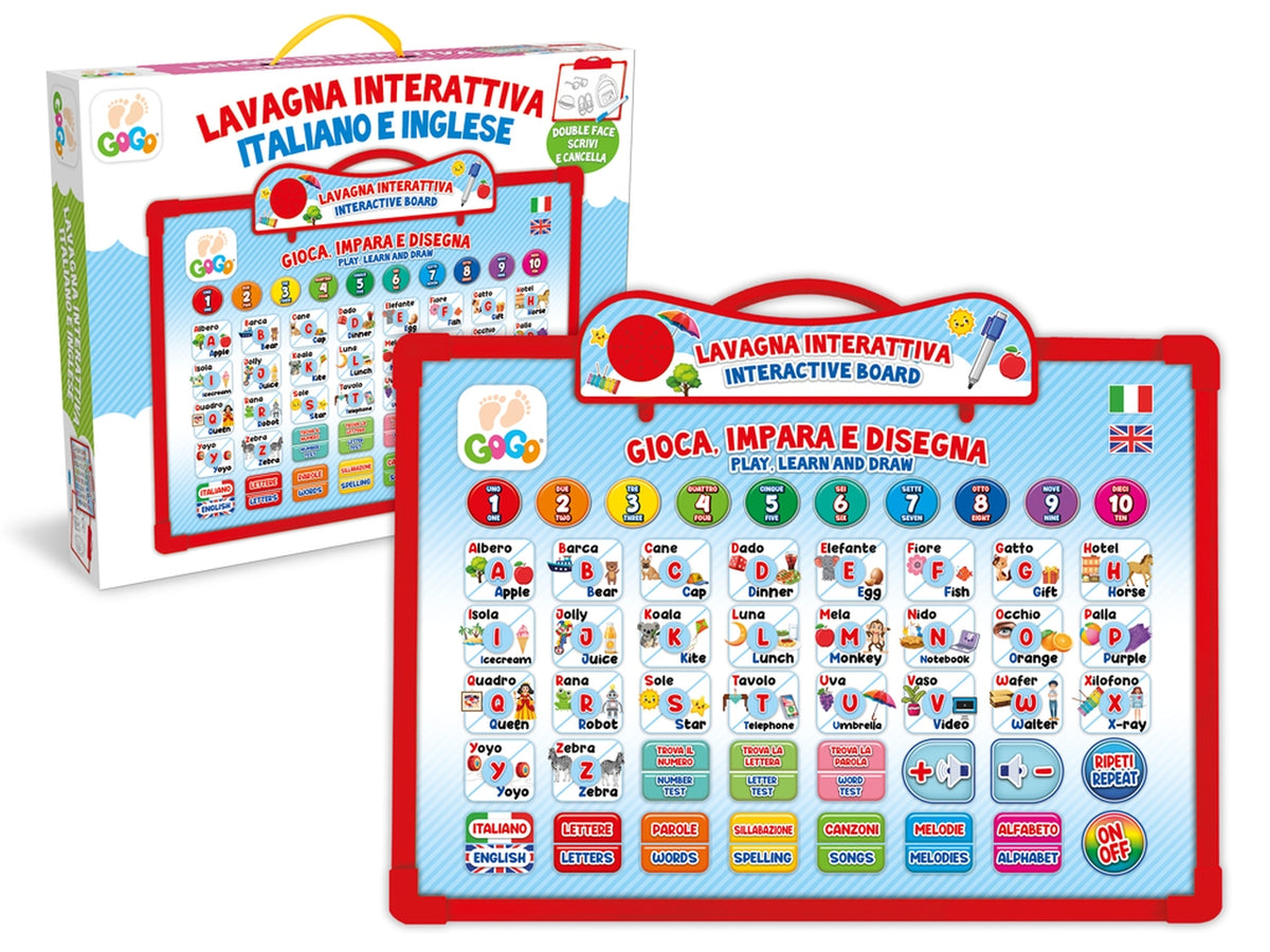 Gogo lavagna interattiva didattica bilingue