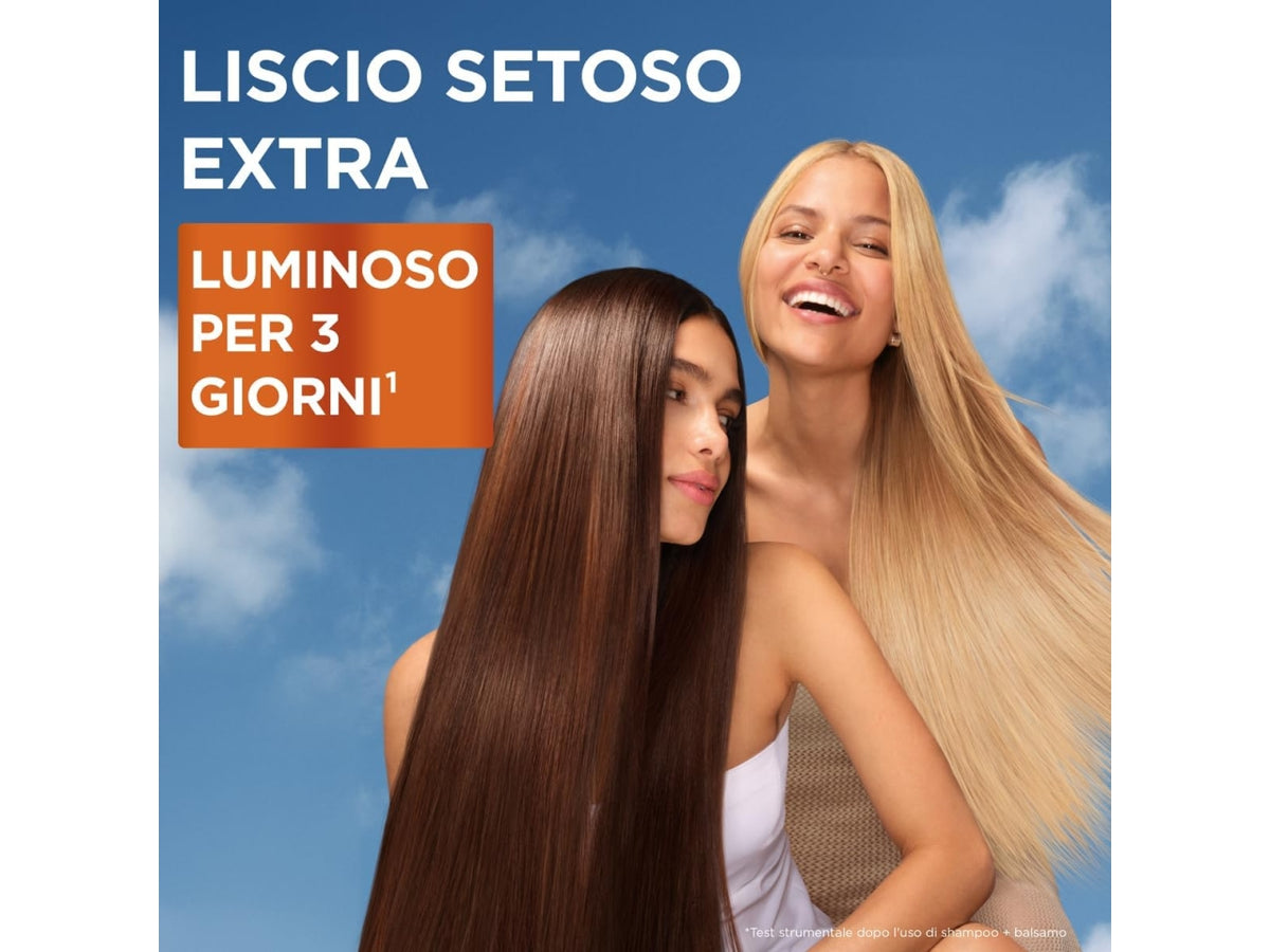 Garnier fructise maschera per capelli keratin sleek 370ml
