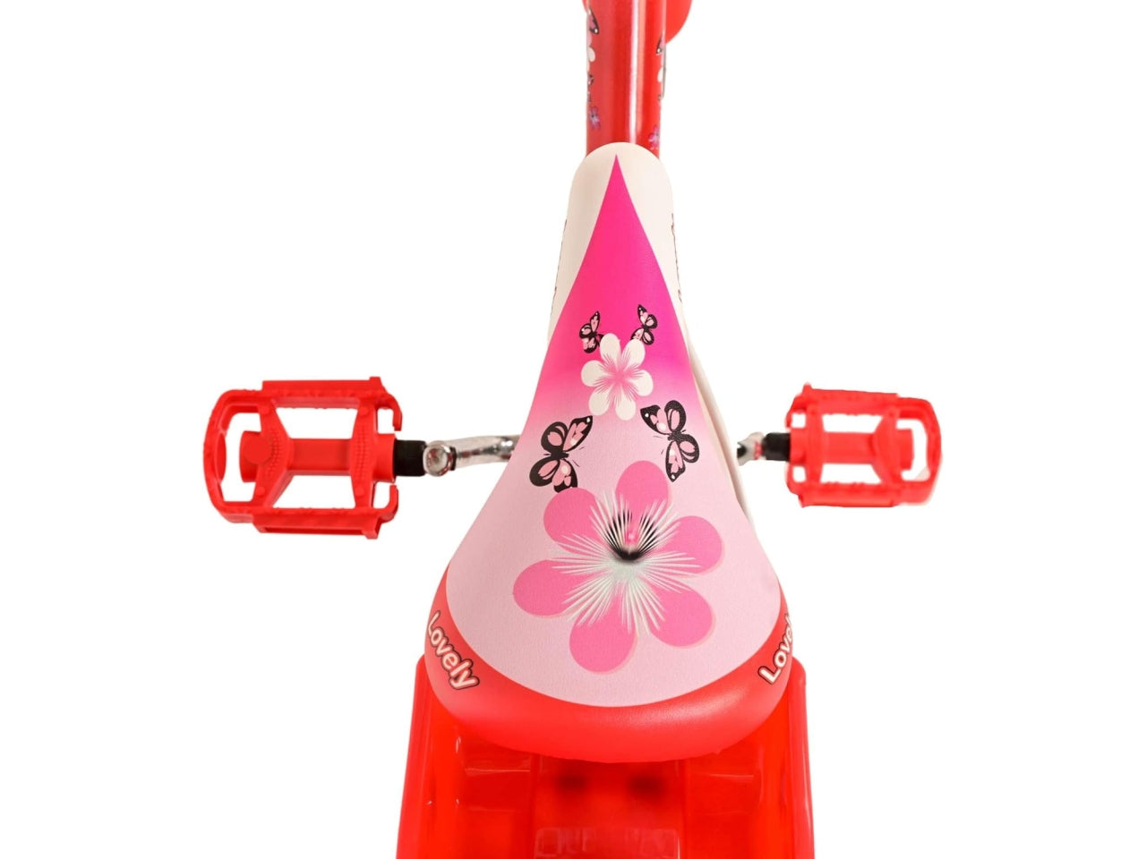 Bicicletta bimba volare 16 lovely rosso/bianco