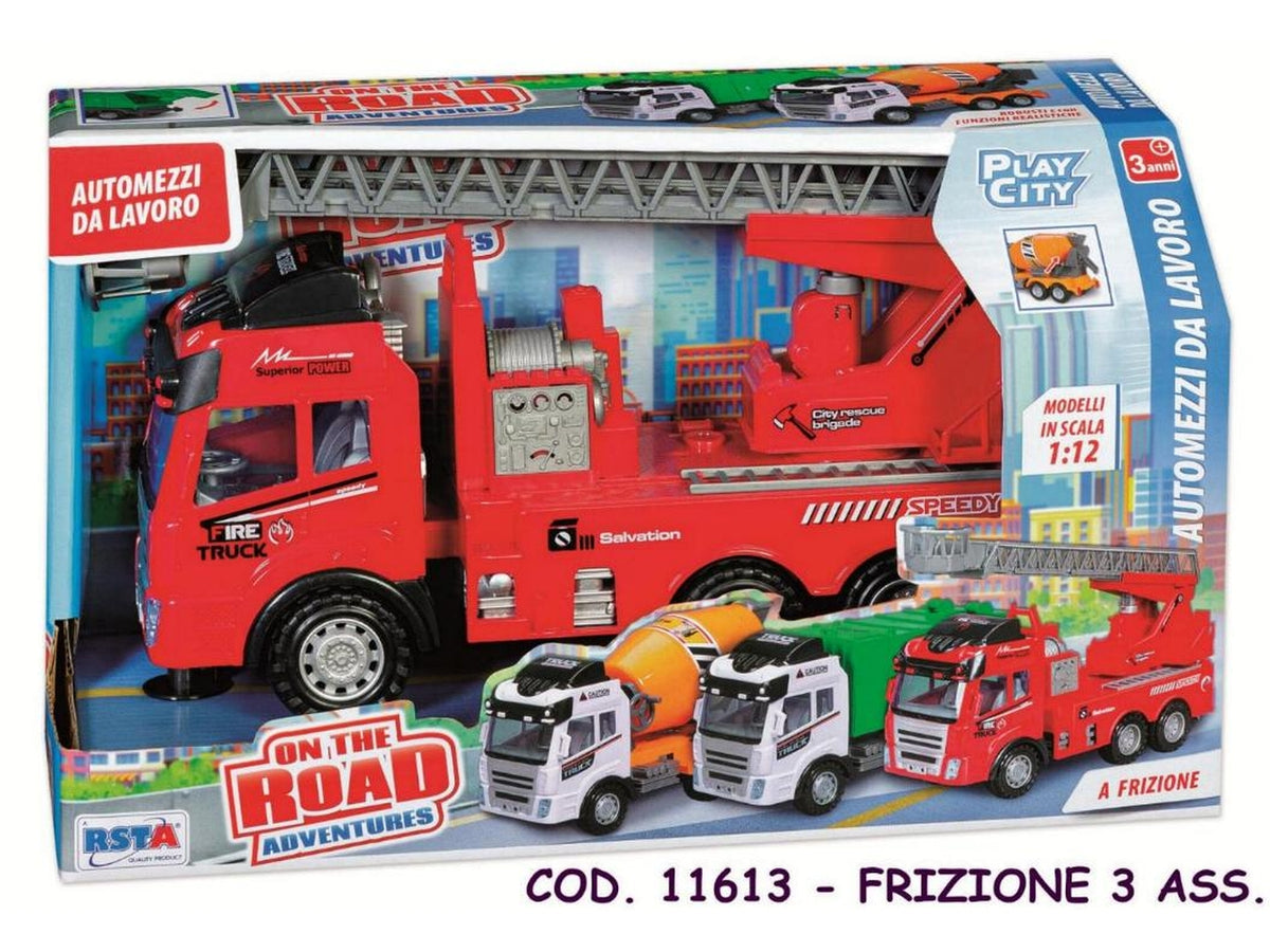 Camion da lavoro a frizione in scala 1:12