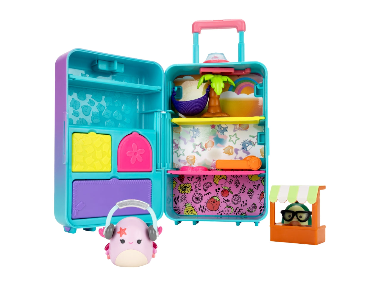 Squish a longs playset Trolley con accessori e personaggi