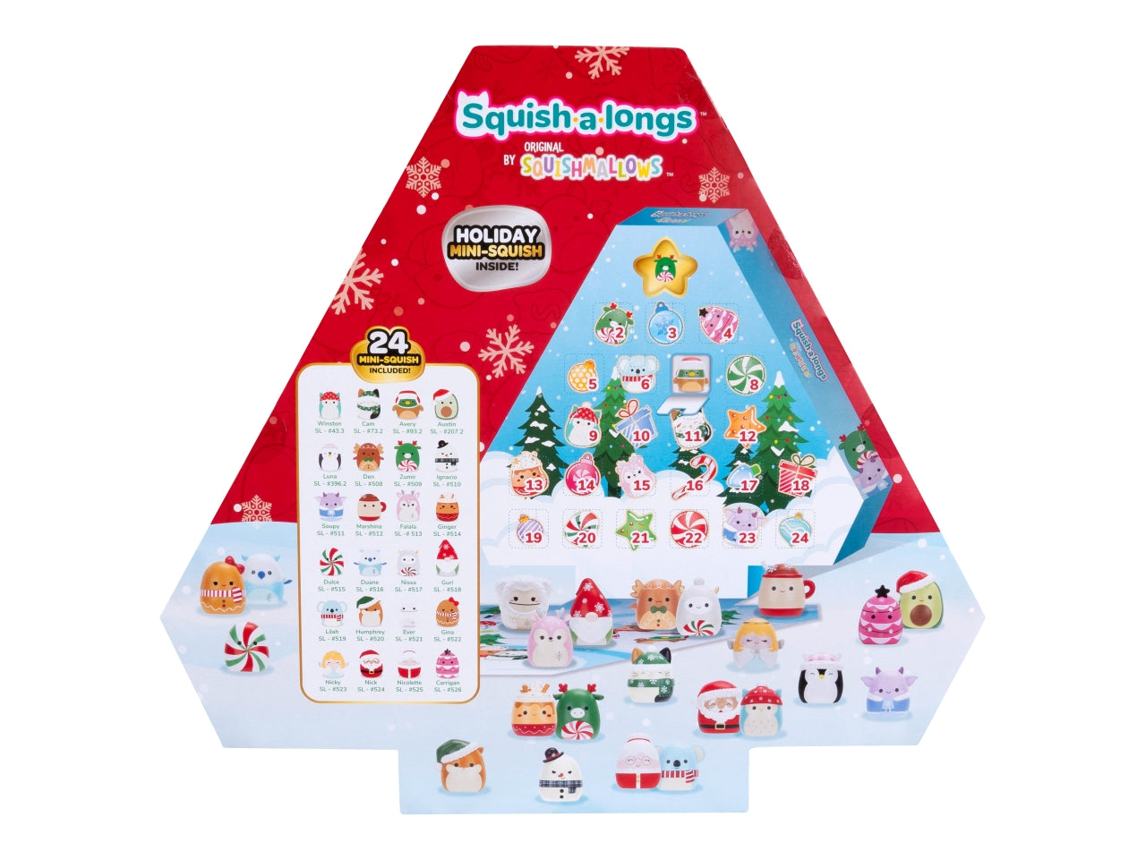 Squish a longs calendario dell'avvento