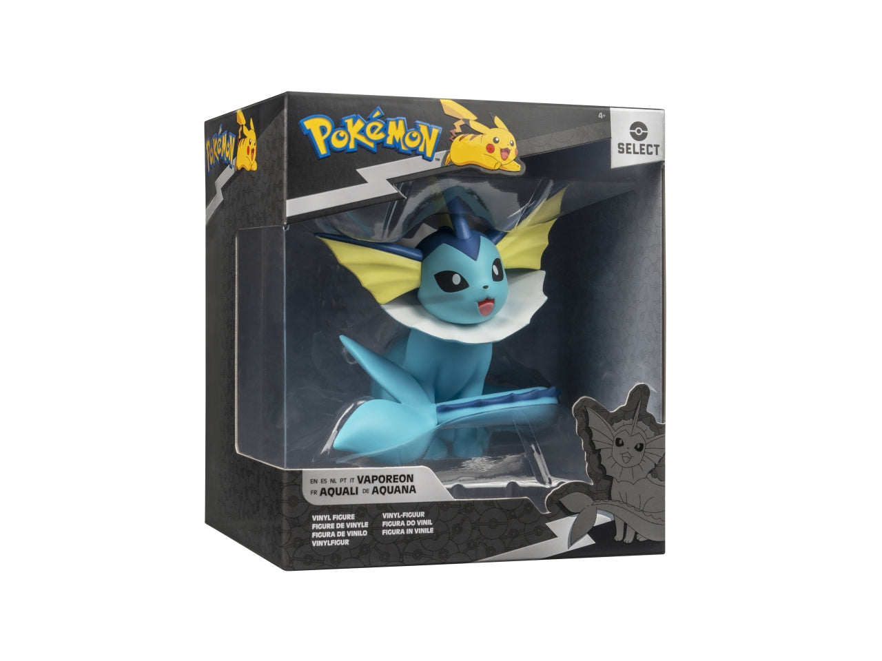 Pokémon Select - Vinile 12cm Vaporeon