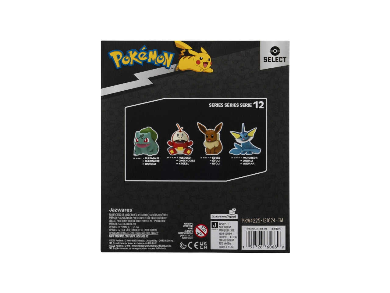 Pokémon Select - Vinile 12cm Vaporeon