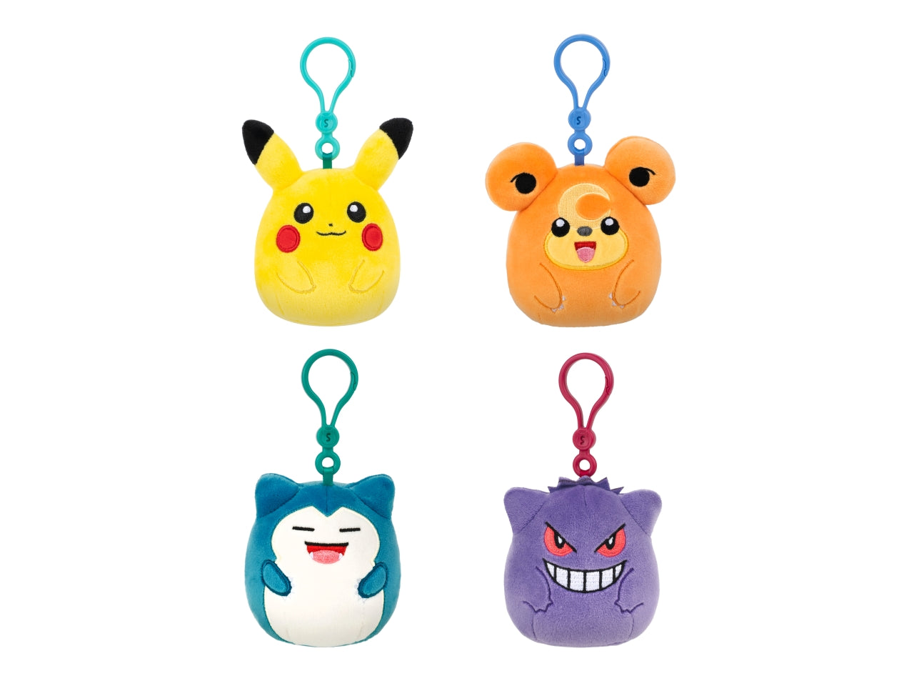 Squishmallows Personaggi Clip on Pokémon 10cm