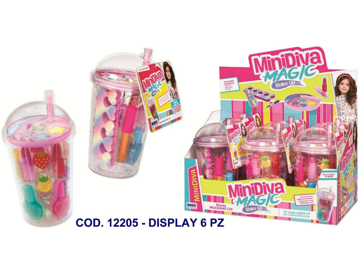 Set minidiva cosmetici milkshake cup