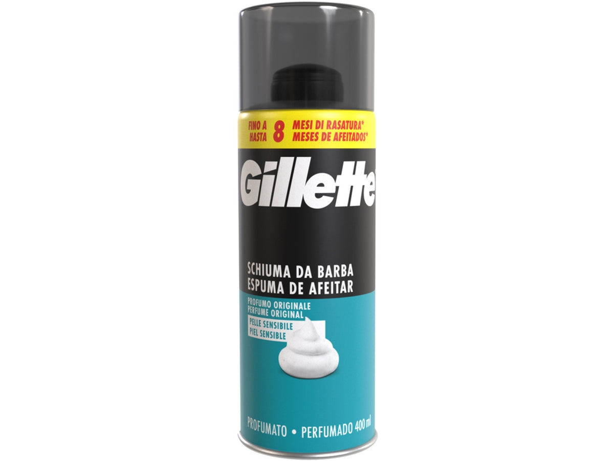Gillette schiuma da barba per pelli sensibili 400ml $