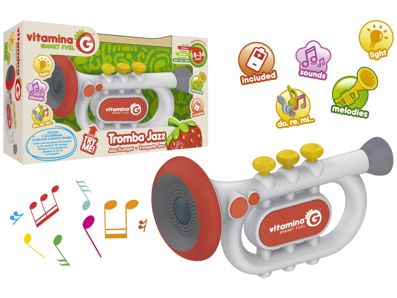 Vitamina G tromba musicale batteria consuoni