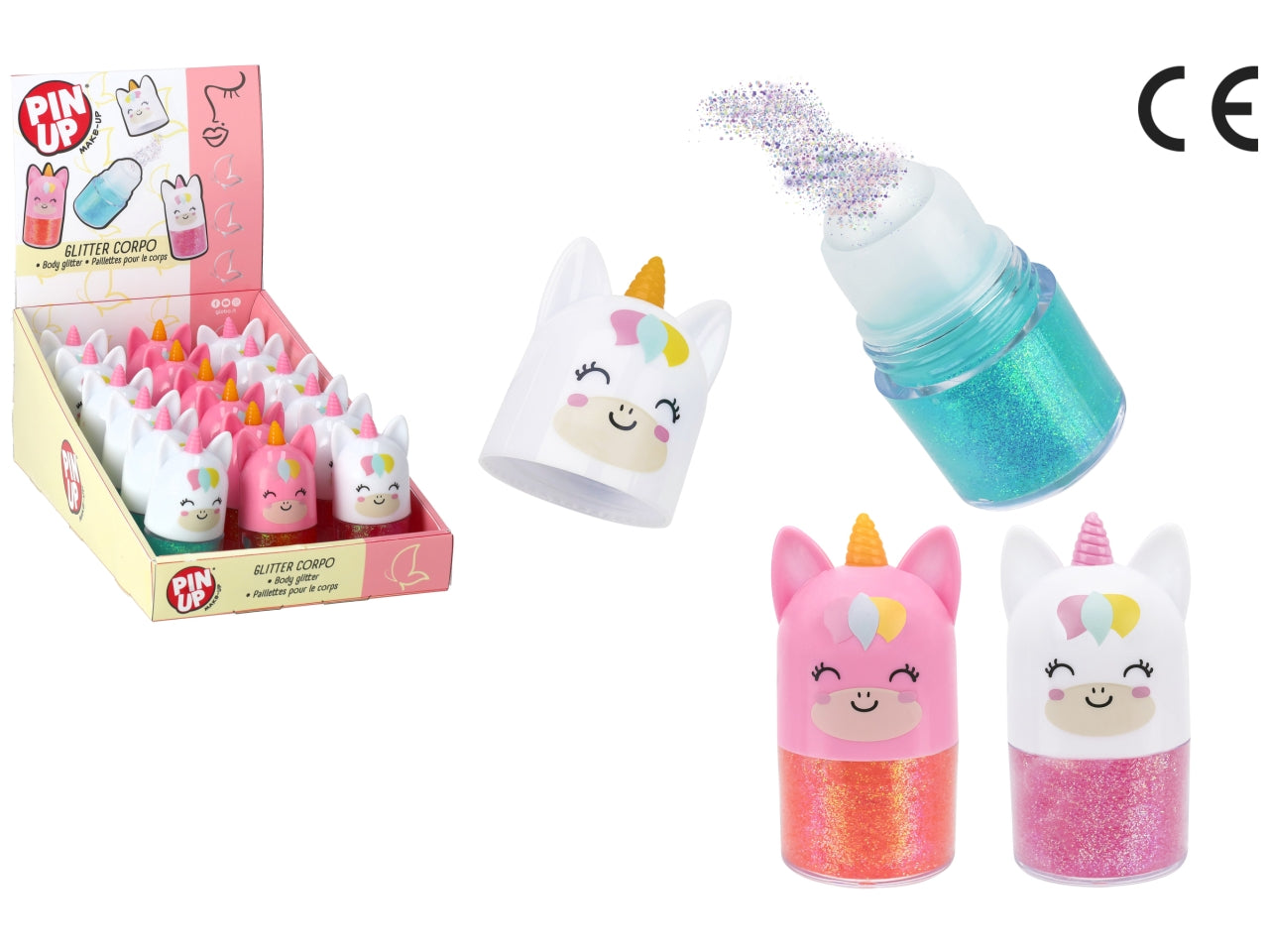 Teen up glitter unicorno 17ml in 3 assortiti