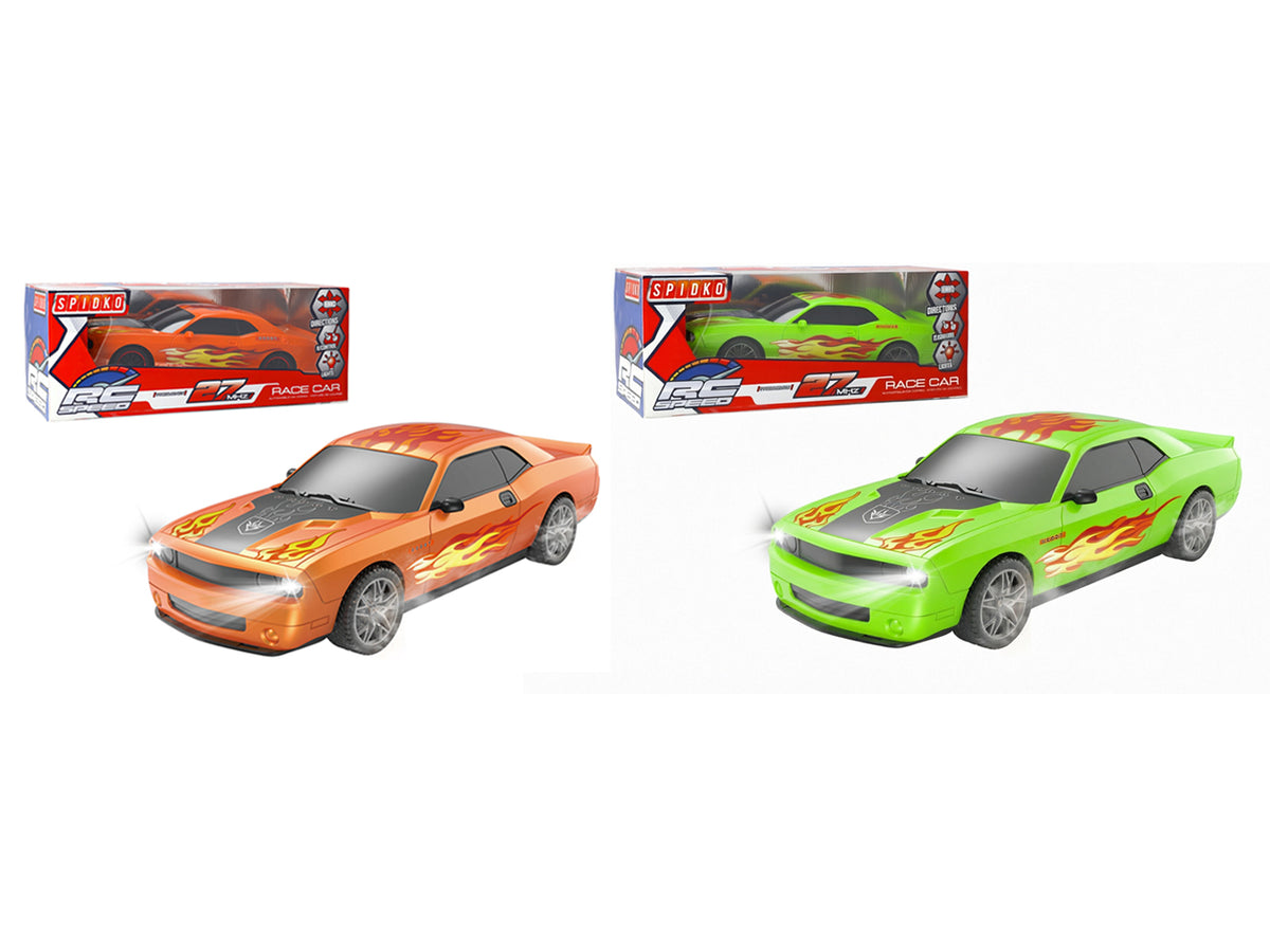 Spidko auto sport con luci assortitiortite