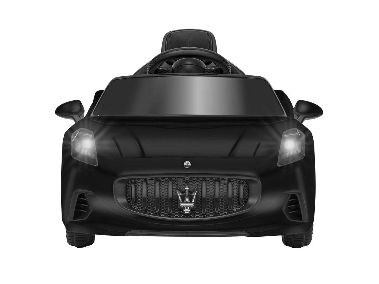 E-spidko auto Maserati granturismo batteriali-ion 12v di colore nero $