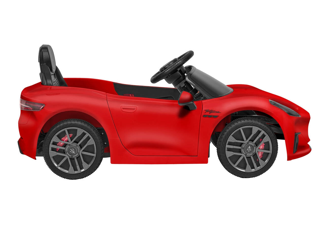 E-spidko auto Maserati granturismo batteria li-ion 12v di colore rosso