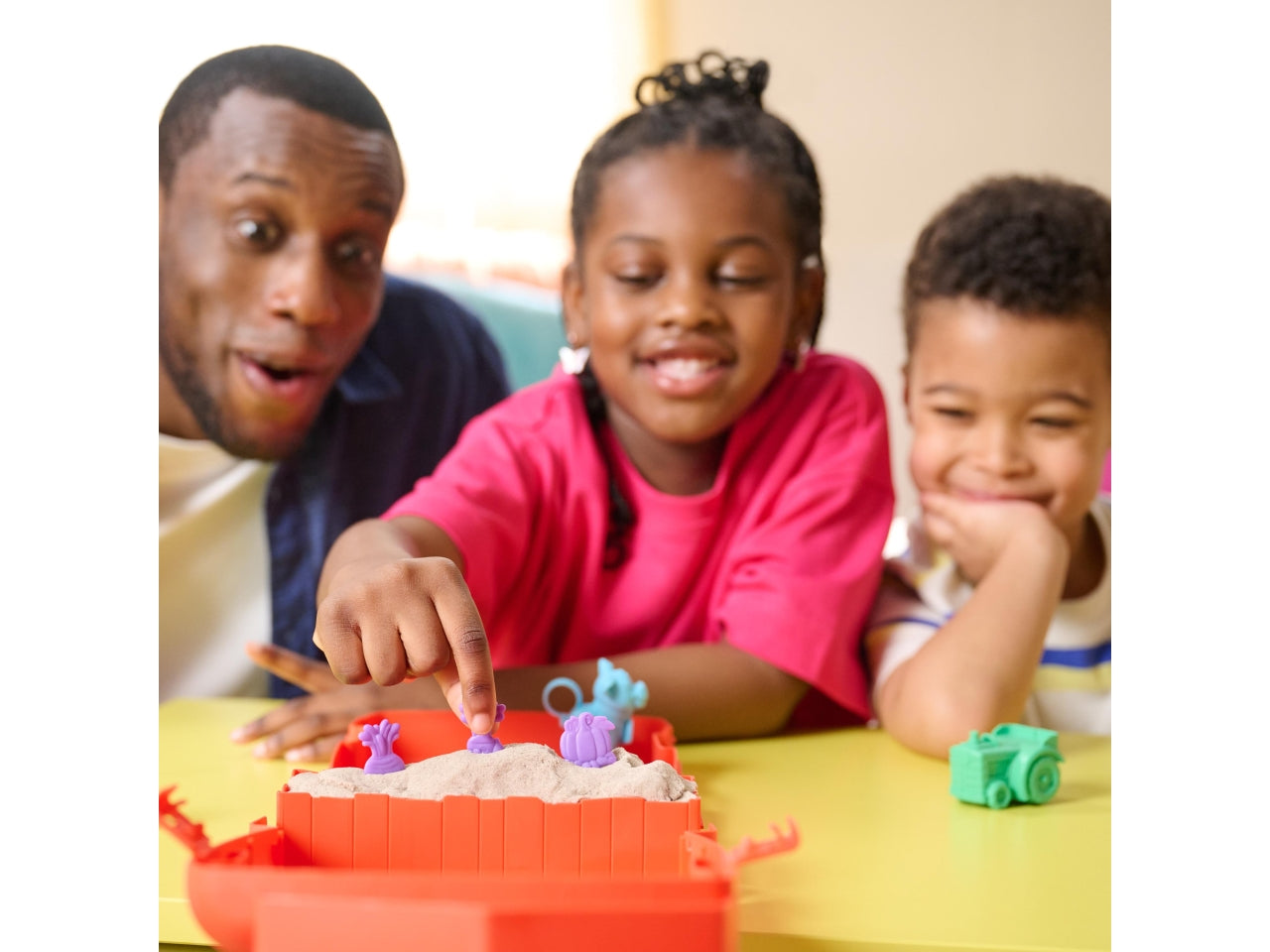 Kinetic sand playset la prima fattoria