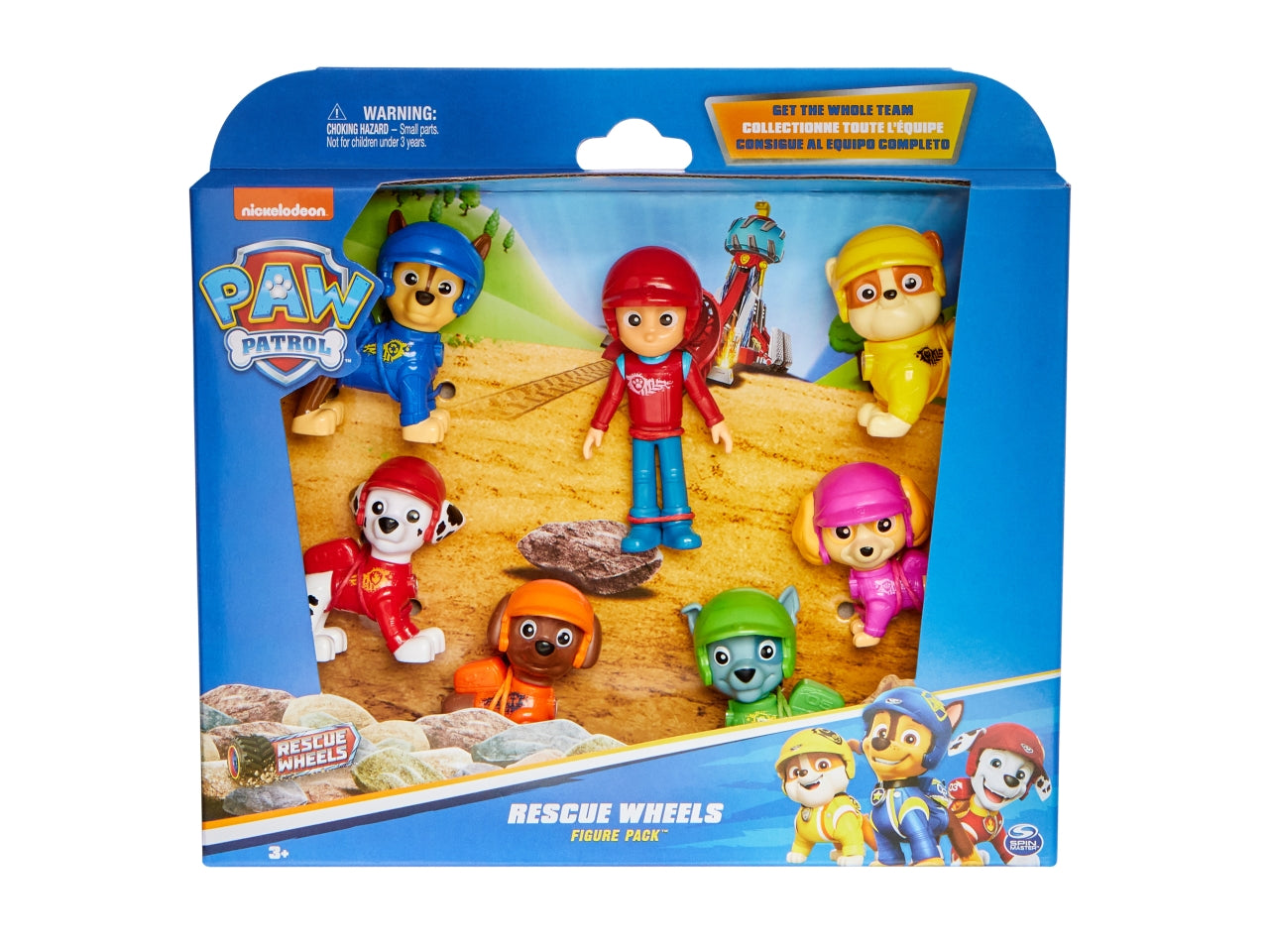 Paw patrol giftset rescue wheels