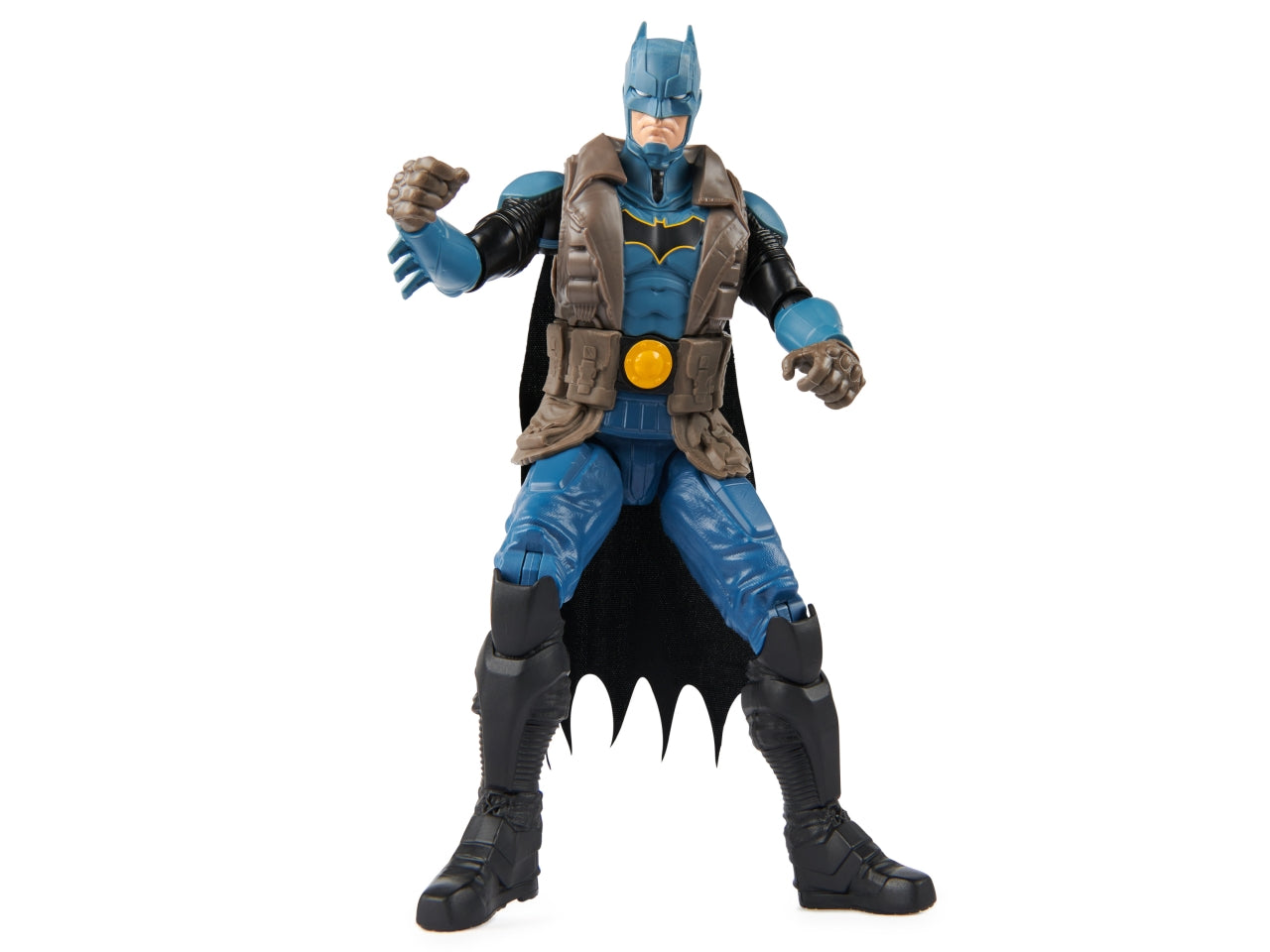 Batman personaggio batman armatura blu in scala 30 cm