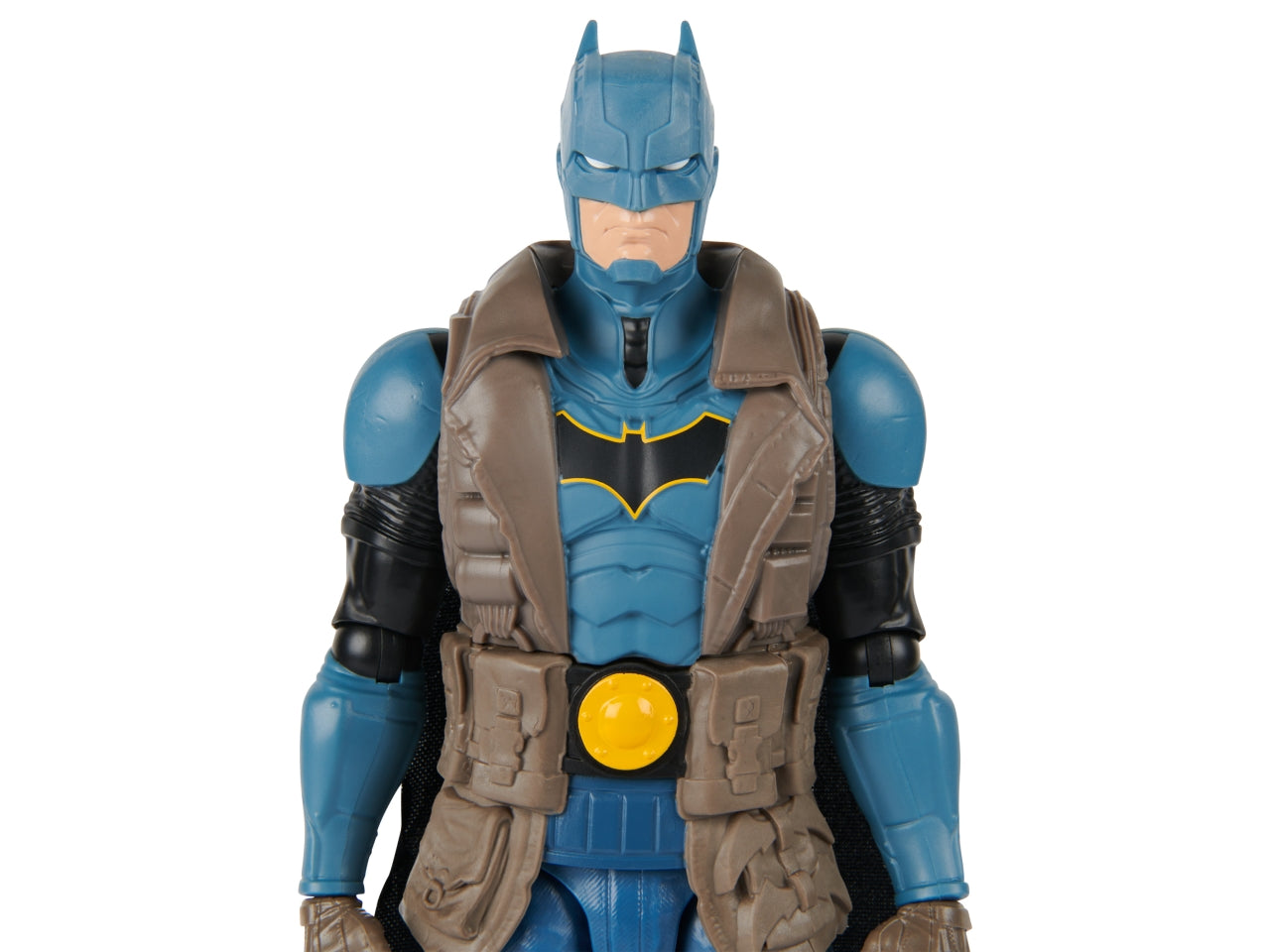 Batman personaggio batman armatura blu in scala 30 cm