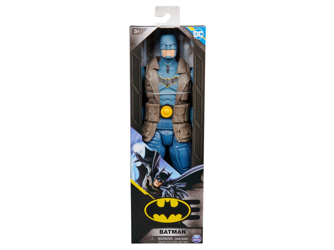 Batman personaggio batman armatura blu in scala 30 cm